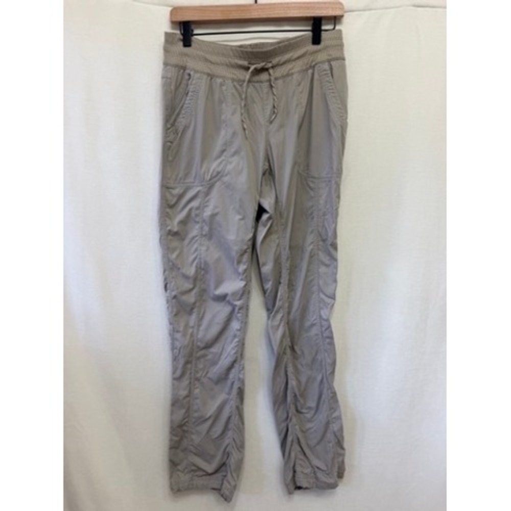 The North Face Aphrodite Ruched Hiking Pants Womens Medium Khaki Outdoor